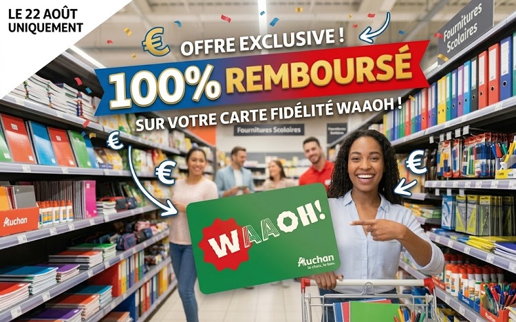 Bon plan: Auchan : stylos Pilot et géométrie BIC 100% remboursés le 22 août