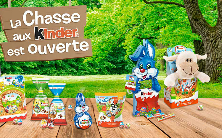 Kinder présente ses nouveautés pour les fêtes de fin d'année