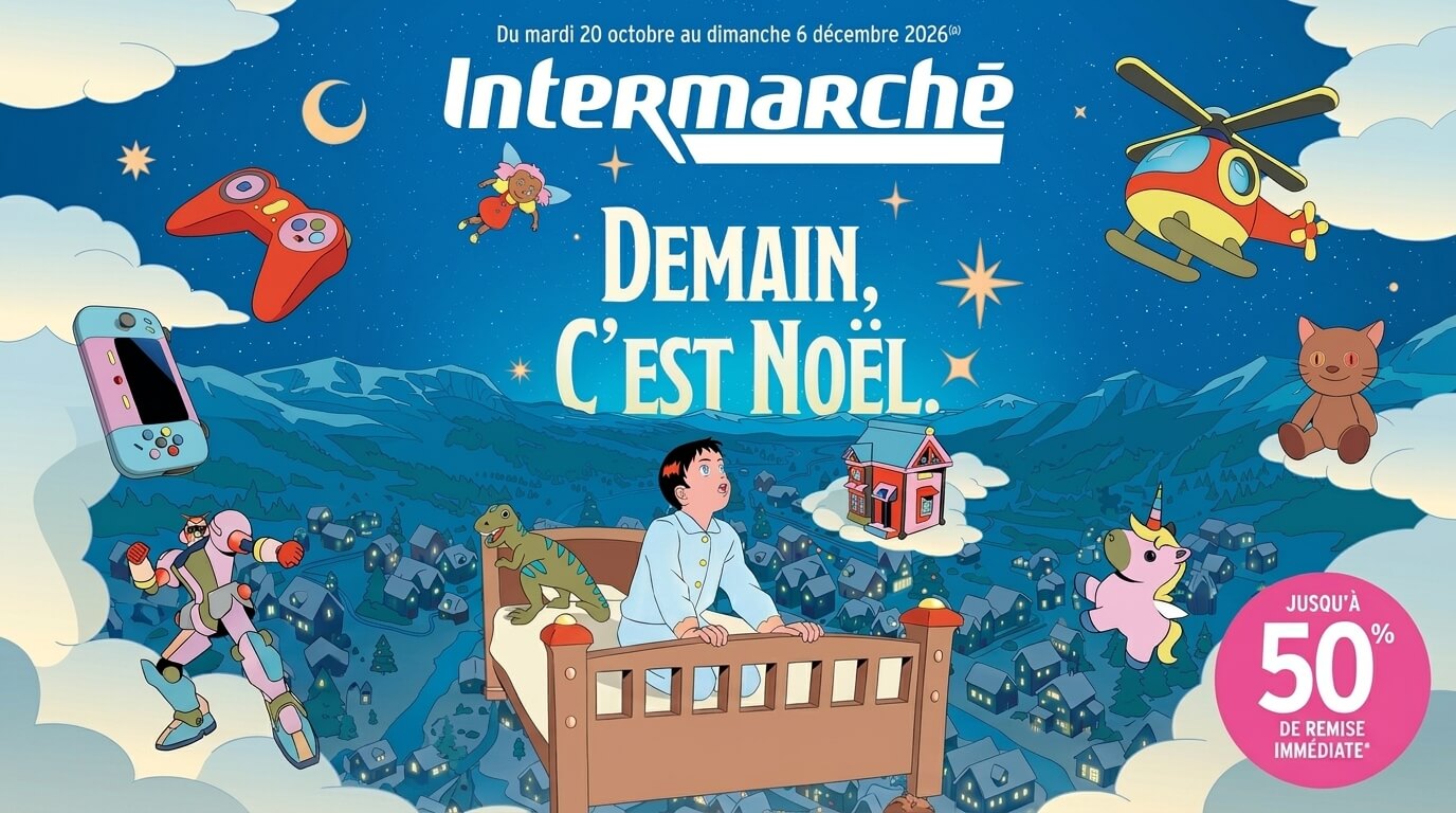 Bon plan: Catalogue jouets Intermarché Noël 2026 : jusqu'à -50%, et des cadeaux pour les grands aussi