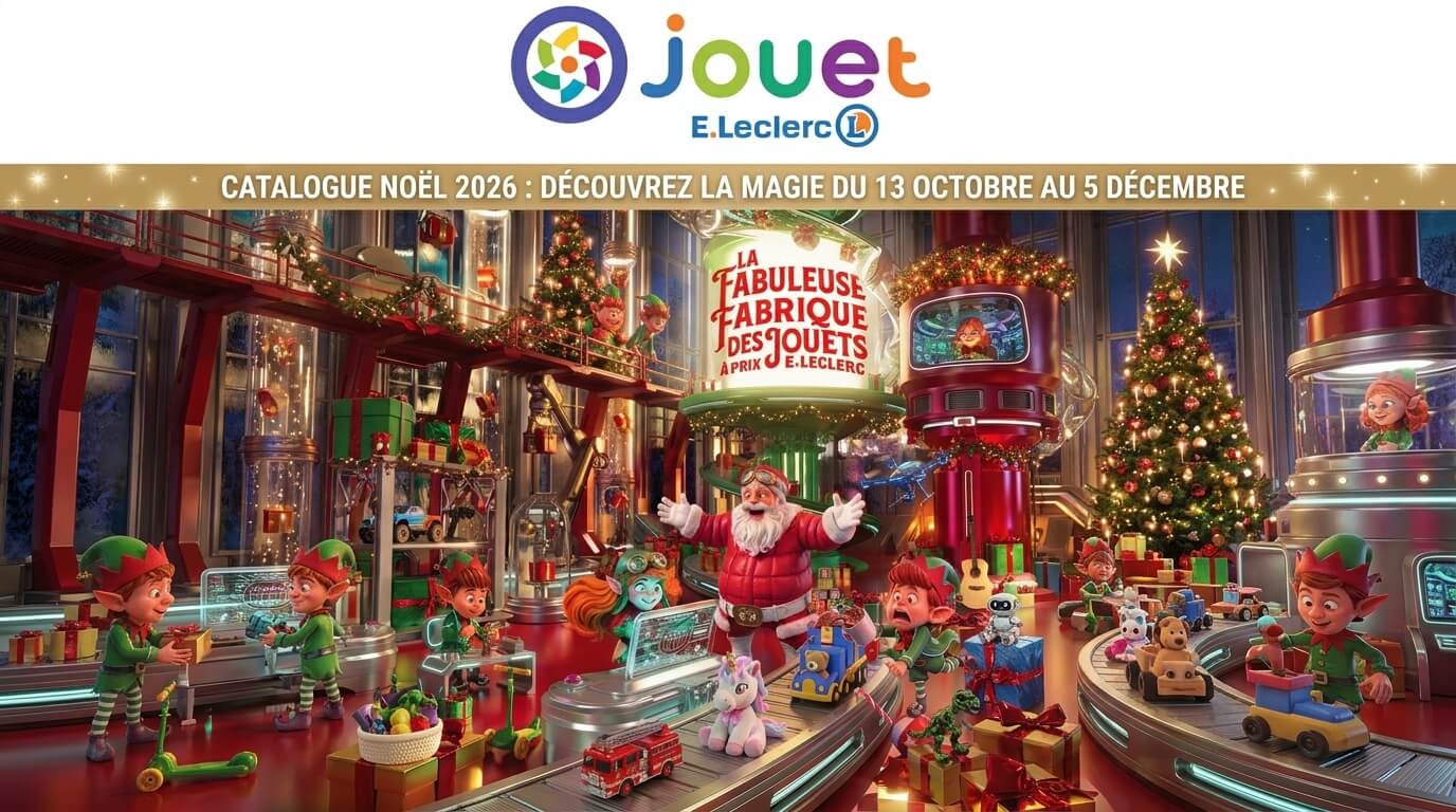 Bon plan: Catalogue jouets Leclerc Noël 2026 : nos idées cadeaux pour chaque enfant
