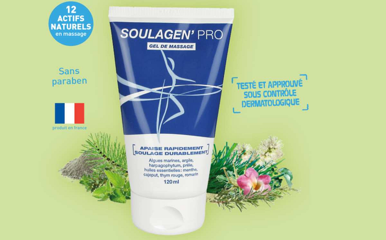Bon plan: Échantillon gratuit gel de massage Soulagen' PRO