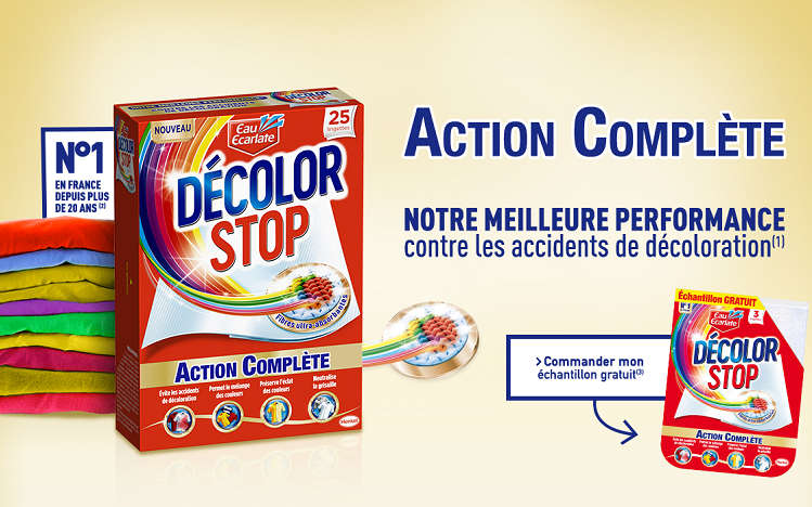 Bon plan: Lingettes Décolor Stop : échantillon gratuit + bon de réduction