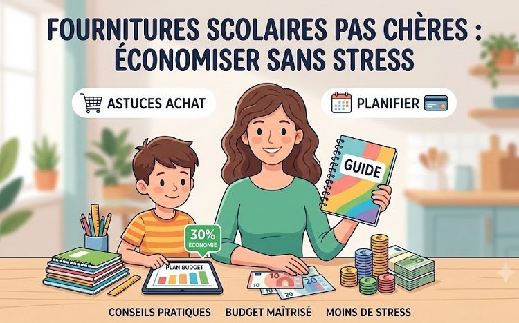 Fournitures scolaires pas chères : nos astuces pour économiser !