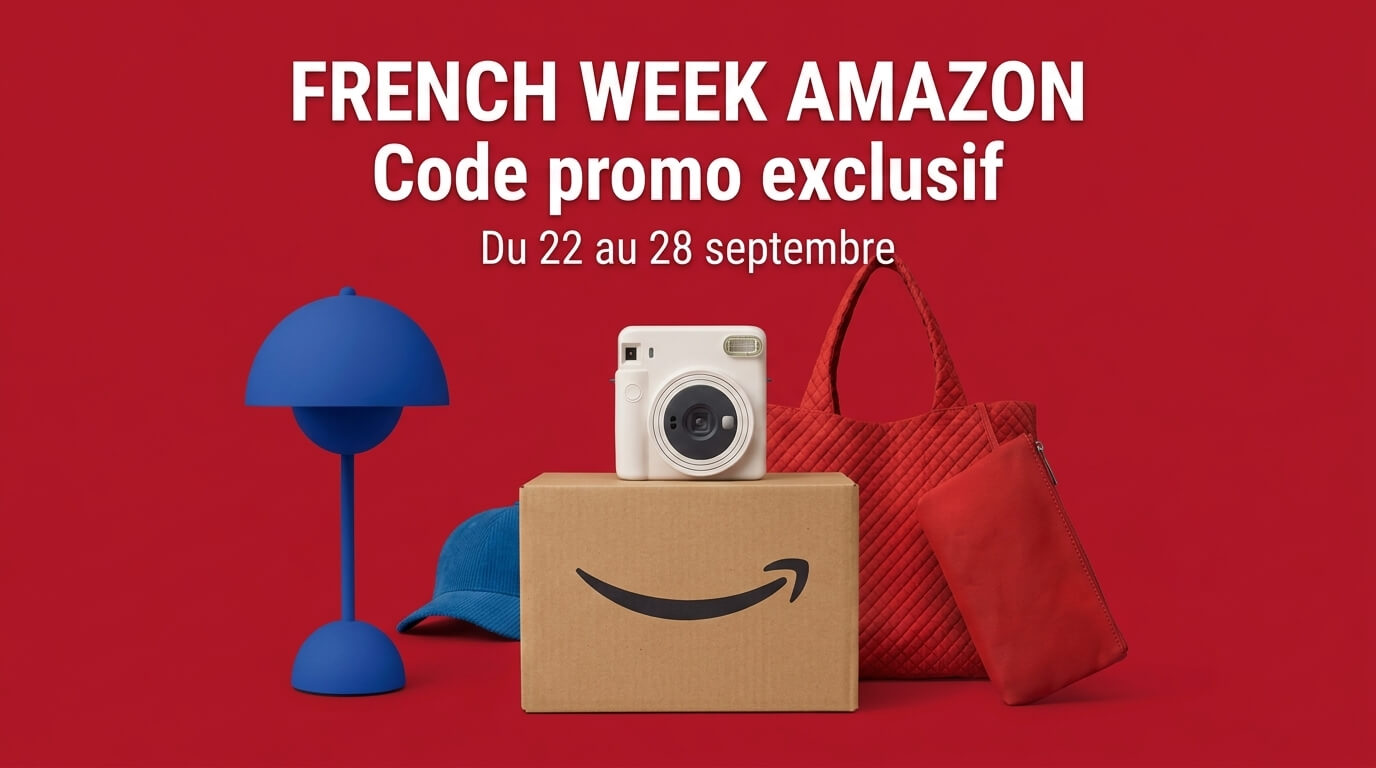 Bon plan: French Week Amazon : Code Promo jusqu'à 15 € offerts aux membres Prime