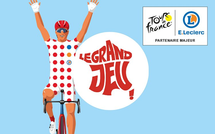 Votre CODE Grand Jeu Leclerc du Tour de France : jouez !