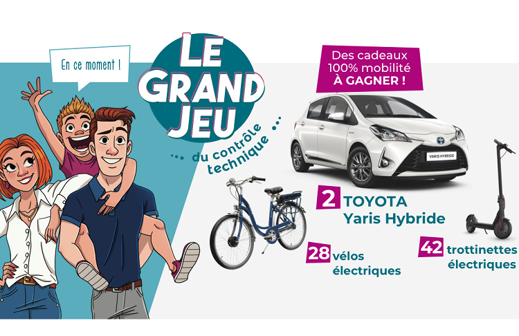 Moncontroleutile.fr « Jeu Mon contrôle utile » : 2 Toyota Yaris à gagner!
