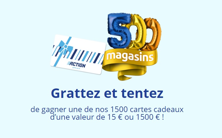 Bon plan: Grattez.Action.com : votre CODE Action « Grattez & Gagnez 2020 »