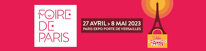 Recevez par mail une invitation gratuite pour la Foire de Paris 2023 (valable pour 2 personnes)