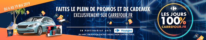 Jeu Les Jours 100 Carrefour Fr 1 Million D De Bons D