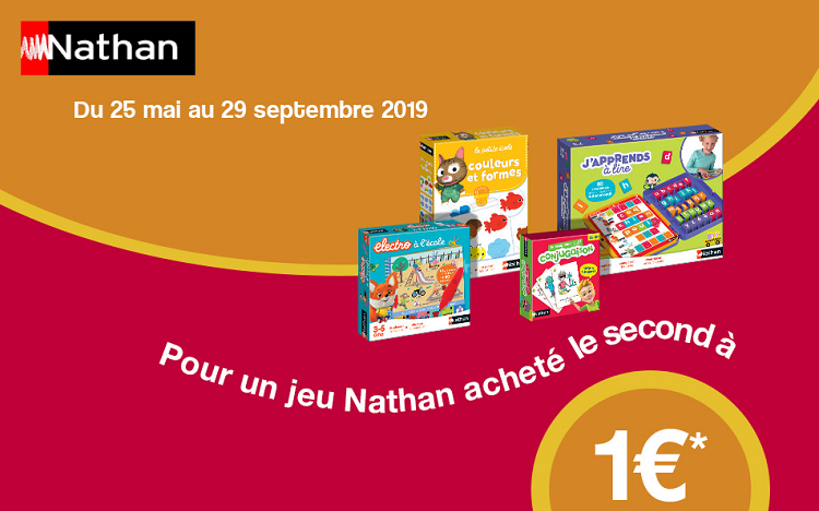 ODR Nathan : le deuxième jeu de société à 1€