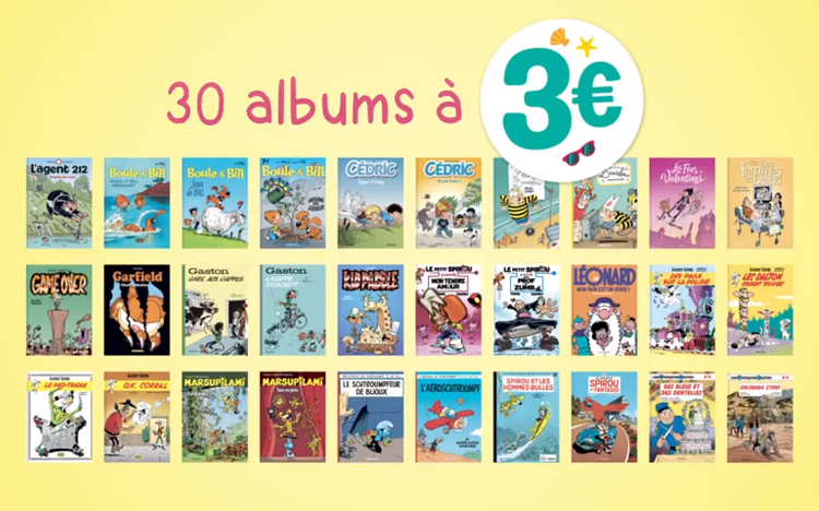 L’ÉTÉ BD 2020 : 30 bandes dessinées à 3€ seulement ?