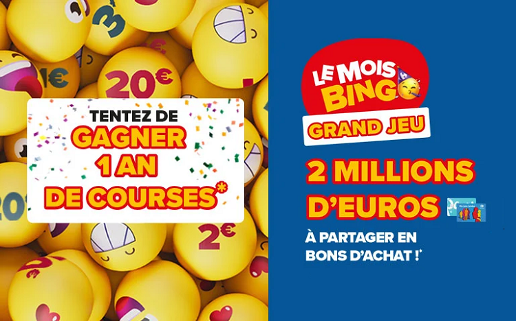 Jouez votre CODE moisbingo.carrefour.fr - Mois Bingo Carrefour