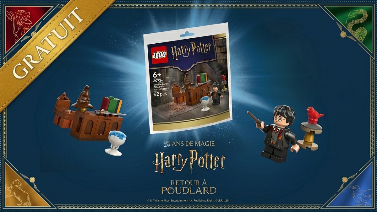 Bon plan: LEGO Harry Potter offert chez Smyths Toys le 29 août