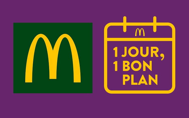 Bon plan: McDonald's : un nouveau Bon Plan chaque jour