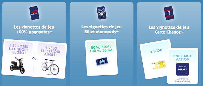 Monopoly Mcdo Carte Chance Et Vignette Gratuite Monopoly Mcdo Carte Chance Et Vignette Gratuite