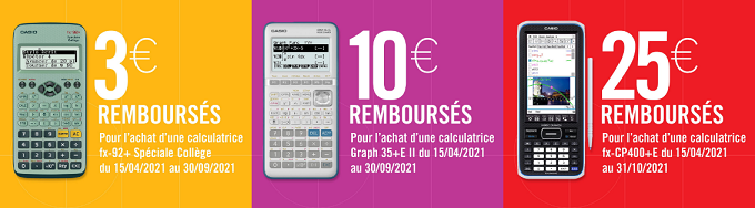 Promo CASIO calculatrice scientifique FX92 spéciale collège chez Cora