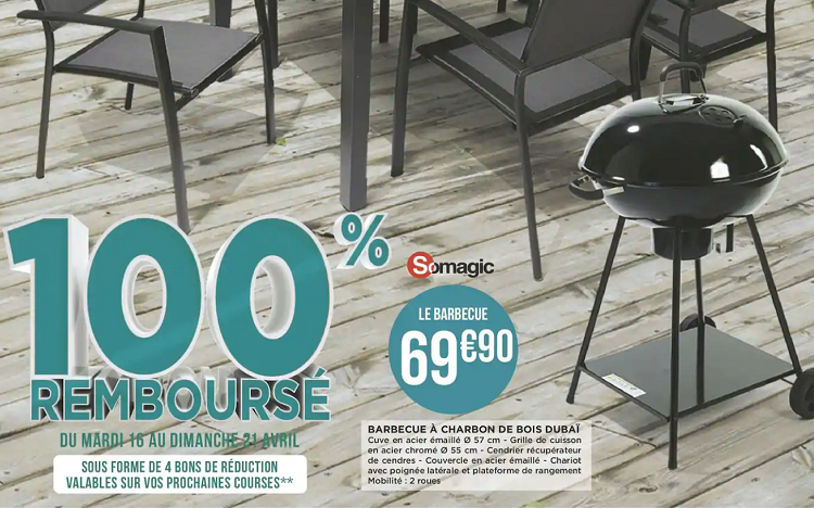 Bon plan: ODR Casino : Barbecue Dubaï 100% Remboursé