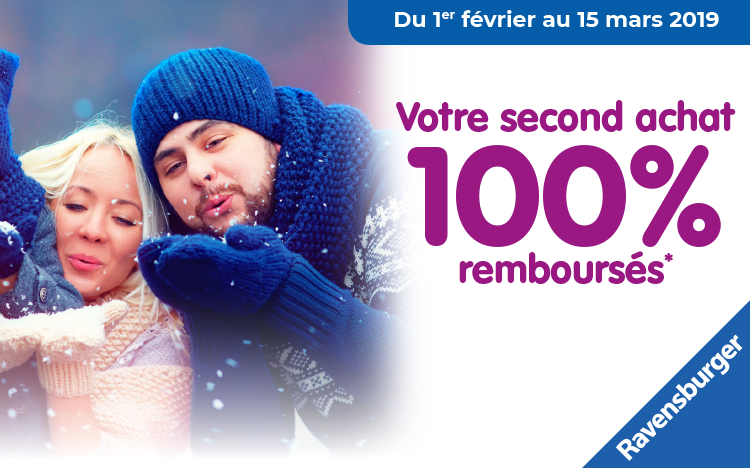 Bon plan: ODR Ravensburger : le 2ème jeu 100% remboursé