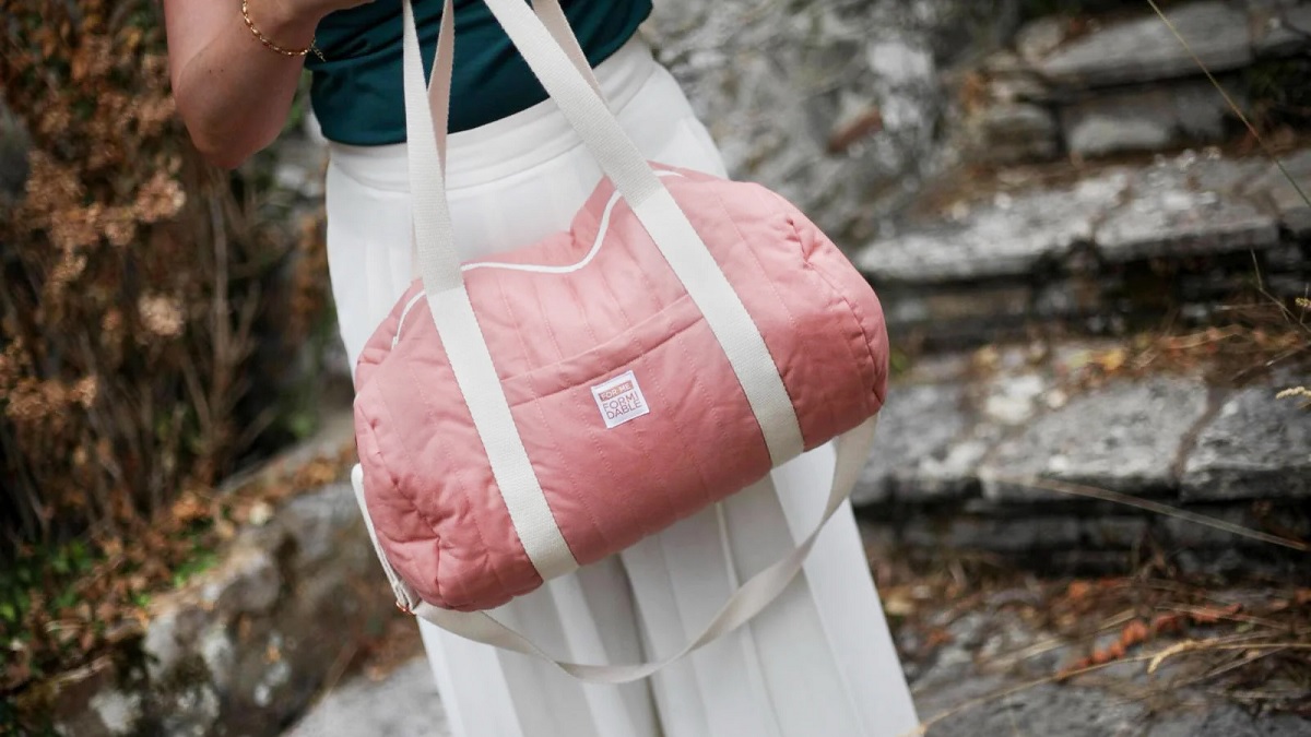 Bon plan: Patron de couture gratuit : le sac de sport Basilic de Klafoutis en PDF
