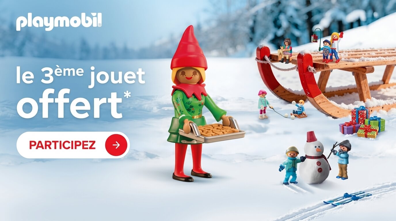 Bon plan: Playmobil : le 3ème jouet offert (remboursé à 100%), mode d'emploi complet