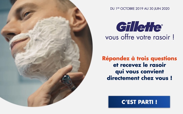 Bon plan: Rasoir Gillette gratuit: 200 000 Fusion5 ProGlide ou SkinGuard Sensitive distribués