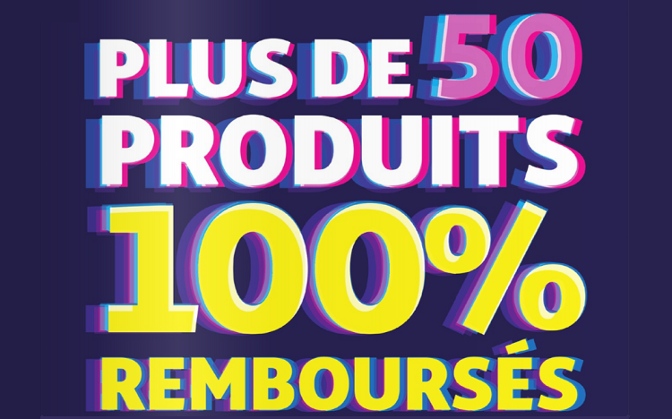 Auchan : 50 produits 100% remboursés en bons d'achat le 26 juin