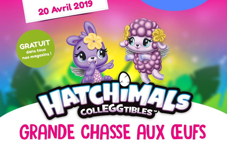 Bon plan: Toys“R”Us : chasse aux oeufs Hatchimals gratuite pour Pâques