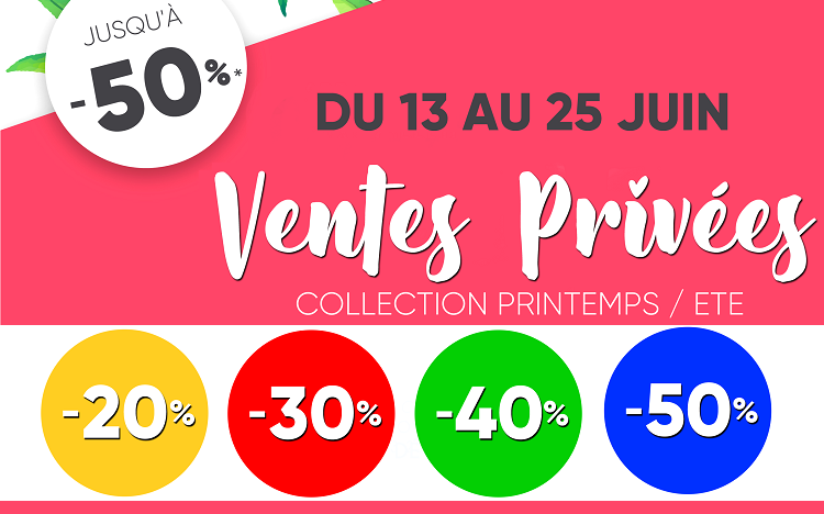 Bon plan: Les ventes privées pré-soldes Été 2019