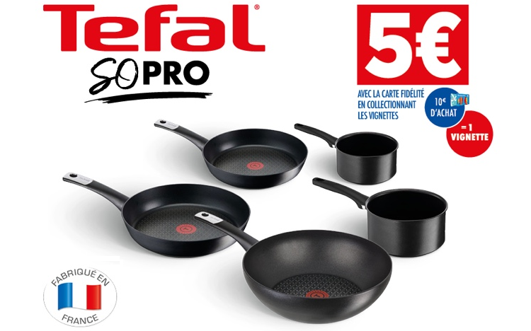 Poêle 24 cm Ingenio TEFAL : la poêle à Prix Carrefour