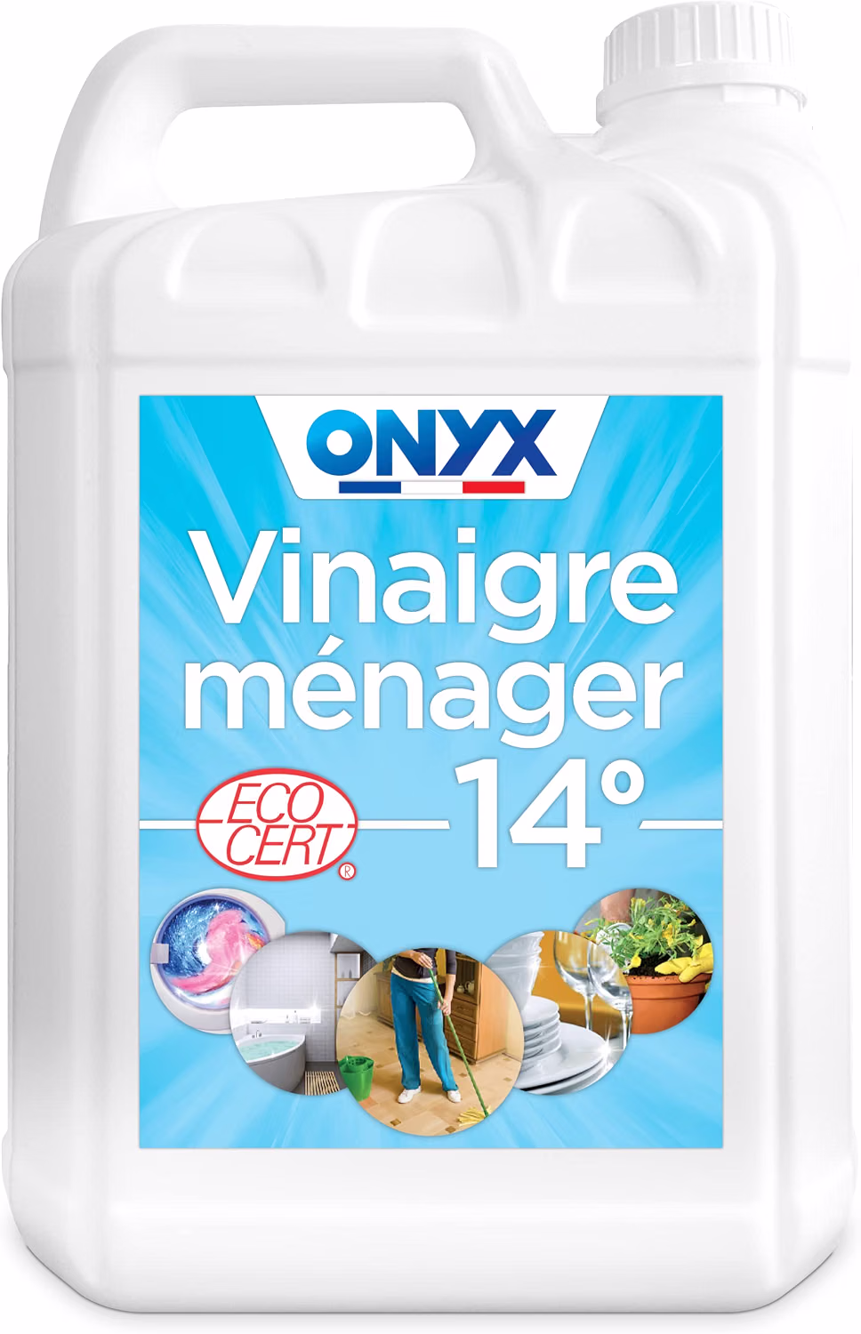 Vinaigre 14° Onyx - Détartrant Multi-Surface - 5L