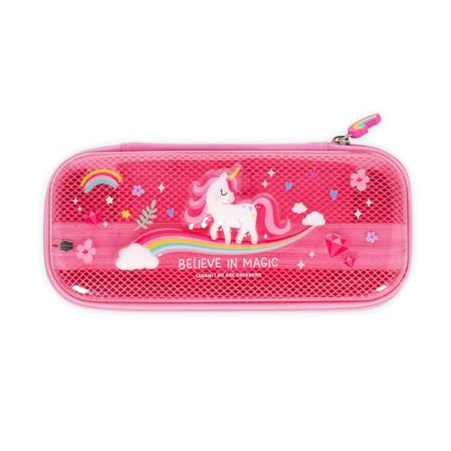 LEGAMI - Trousses à crayons Licorne, 23 x 11 x 5 cm