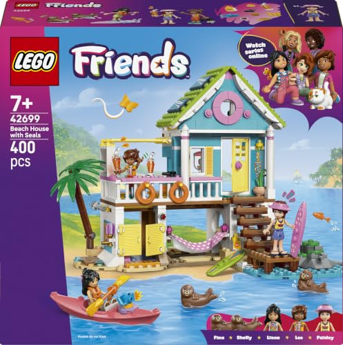 LEGO Friends La Maison sur la Plage et Les Phoques - 42699
