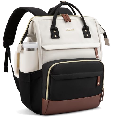 LOVEVOOK - Sac à Dos Femme Étanche pour Ordinateur Portable