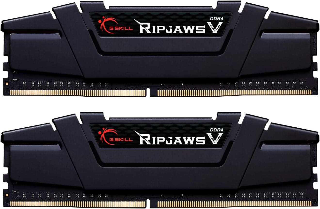 G.Skill 16GB DDR4 16Go DDR4 3200MHz Module de mémoire - Modules de mémoire (16 Go, 2 x 8 Go, DDR4, 3200 MHz, Noir)