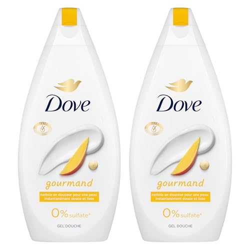 DOVE Gel Douche Essentiel Gourmand 2x450ml