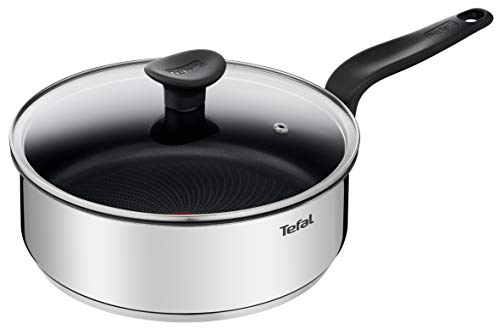 Tefal - Primary Sauteuse avec couvercle en verre - Antiadhésif - 24 cm