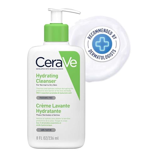 CeraVe Nettoyant hydratant, pour peau normale à sèche, 236 ml