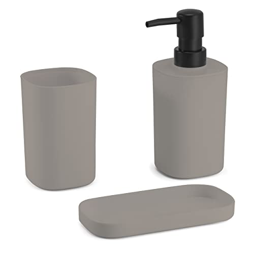 Ensemble 3 Accessoires de Salle de Bain en Lona - Design Épuré et Pratique.