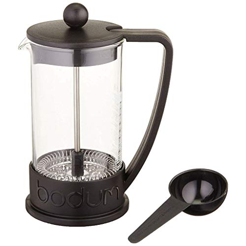 Bodum - Cafetière à Piston 8 Tasses - 1,0 L - Noir