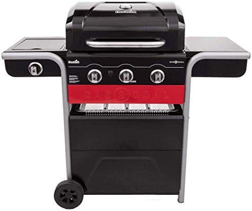 Char-Broil Barbecue Hybride Gas2Coal 330 pour Gaz et Charbon de Bois - PEU DE STOCK !