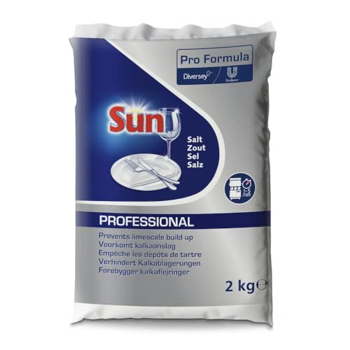 Sun Professionnel Sel Régénérant pour lave vaisselle, 2 kg, Sans parfum