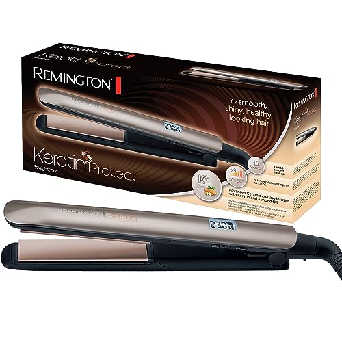 Lisseur Cheveux Remington avec écran LCD - 10 réglages de température 150-230°C
