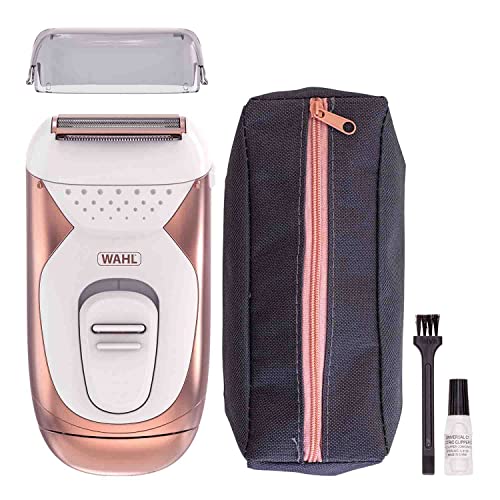 Wahl Ladies Shaver - Rasoir rechargeable étanche pour femme, rasage indolore