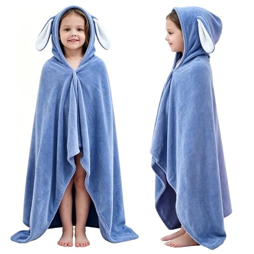 Serviette de Bain Bébé avec Capuche - Doux Absorbant