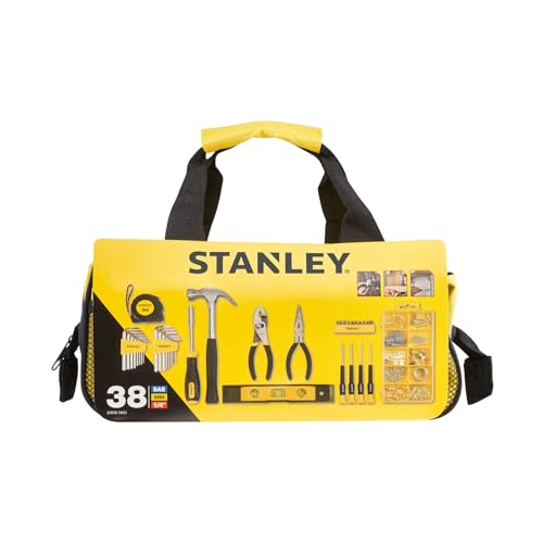 STANLEY Set d'Outils Mixtes 38 Pièces avec Sac de Rangement