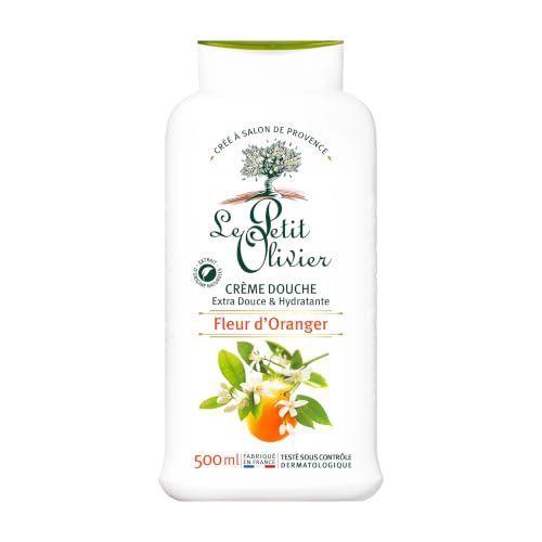 LE PETIT OLIVIER Crème Douche Extra Douce & Hydratante Fleur Oranger 500ml