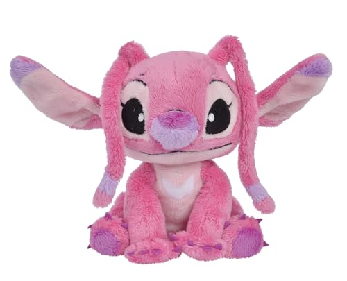 Disney - Lilo & Stitch, Angel, Rose 20 cm, à partir de 0 mois