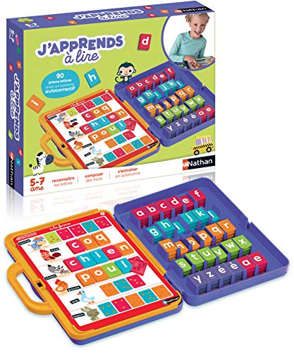 Nathan - J'Apprends à Lire - Jeu Enfant pour Apprendre la Lecture - 5-7 Ans