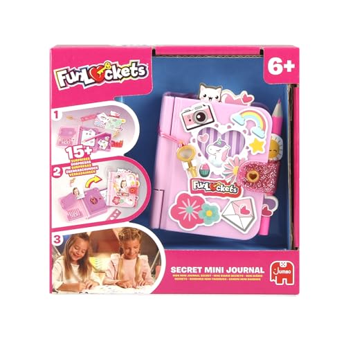 Funlockets Mon Mini Journal à Secrets - Journal intime personnalisable