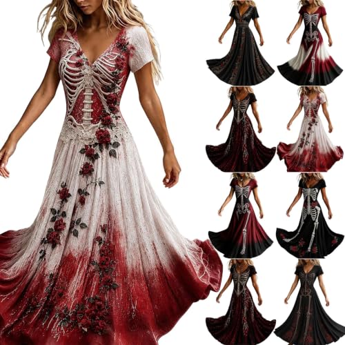 Déguisement Halloween (-50% supplémentaire à la commande) - Robe Vintage Femme Médiévale Adulte -